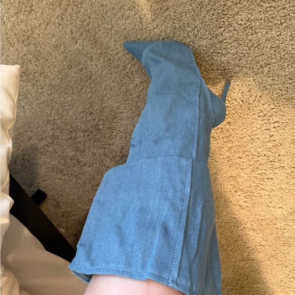 Denim Heels/Boots snap on - Picture 6 of 6